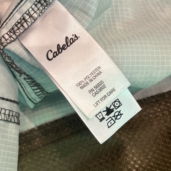 Cabela’s O2 Octane Lightweight Hunting Button Down Camo Shirt Size Large - Picture 7 of 8